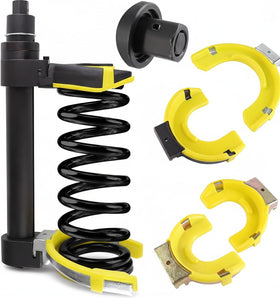 Amerbm front view of compressor showing compact durable build and quick setup benefit