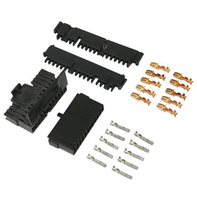 American Autowire connectors installed at GM steering column demonstrating secure fit and improved serviceability