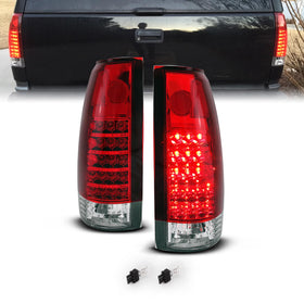 AmeriLite close-up of crystal-red lens clarity highlighting even light distribution