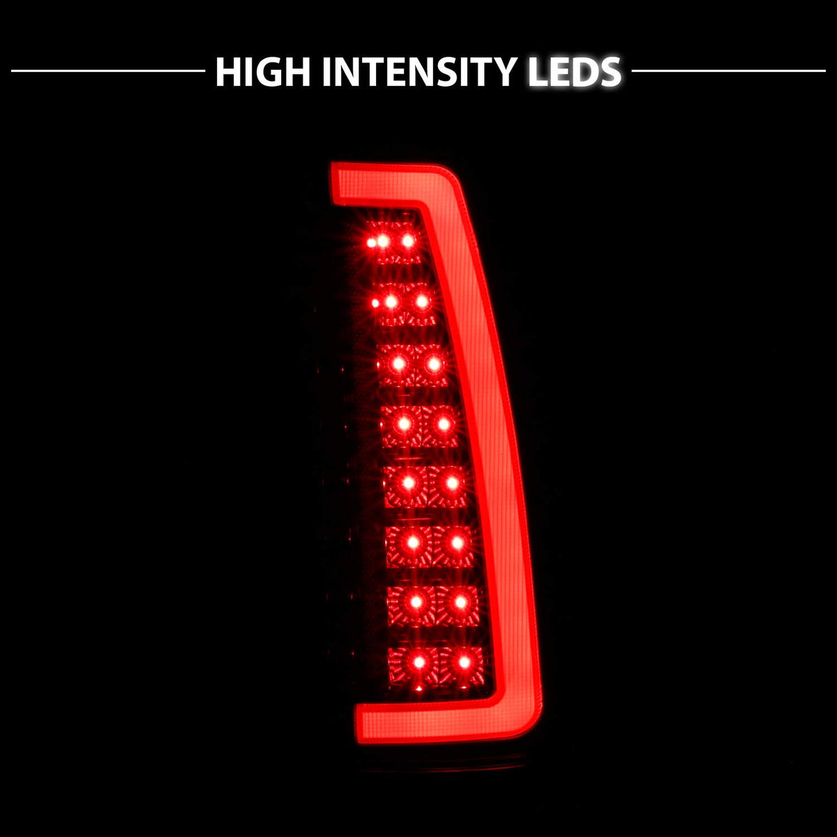 AmeriLite tail light beside ruler showing exact dimensions for fit confirmation