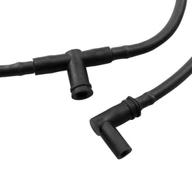 AMFRNE close-up of rubber hose texture for durability benefit