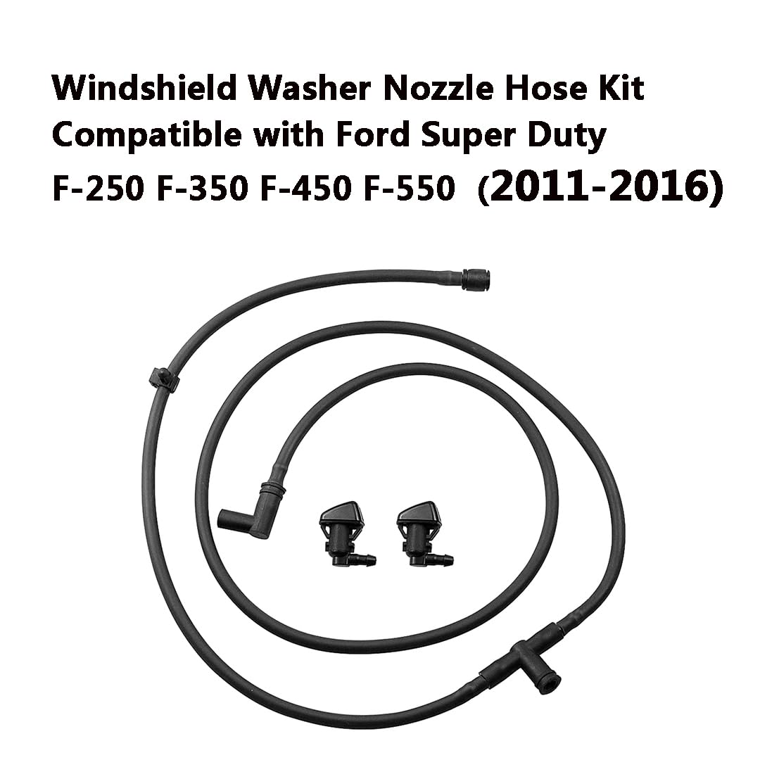 AMFRNE hose installed under hood demonstrating correct fit benefit