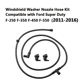 AMFRNE hose installed under hood demonstrating correct fit benefit