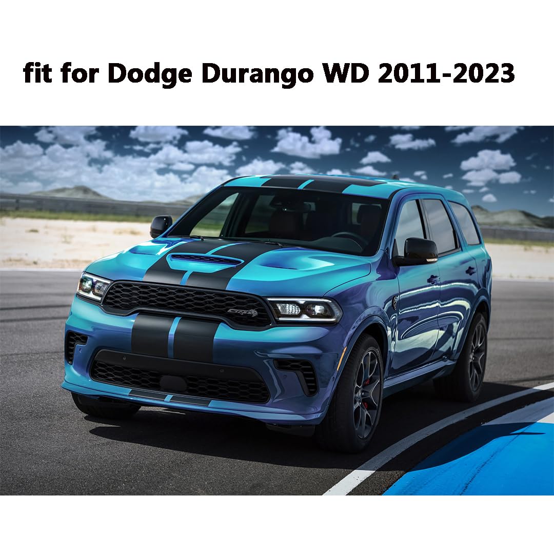 AMFRNE mounted on Durango windshield with wipers, improving visibility and safety
