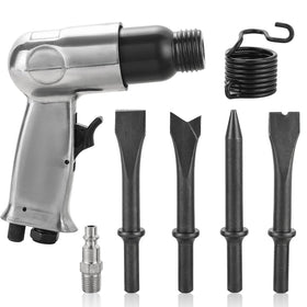 AMGSH front view of air hammer showing ergonomic grip and controls for quick handling