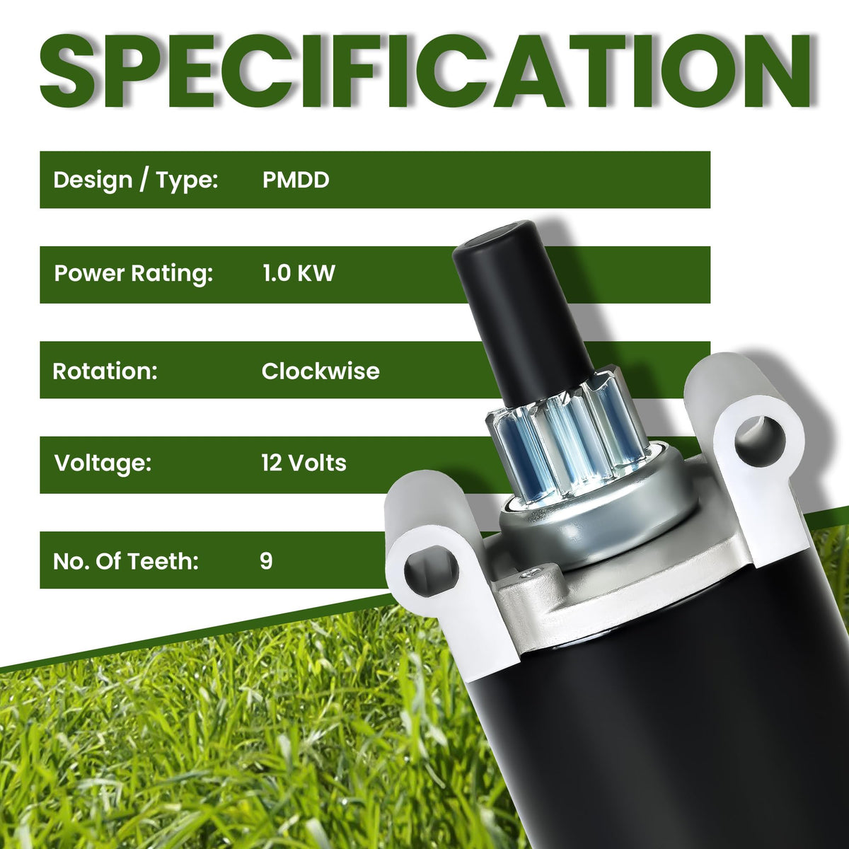 AMICAREP starter beside a ruler showing compact size and scale for easy replacement