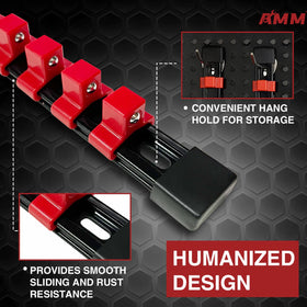 AMM drawer storage layout keeping sockets organized and easy retrieval