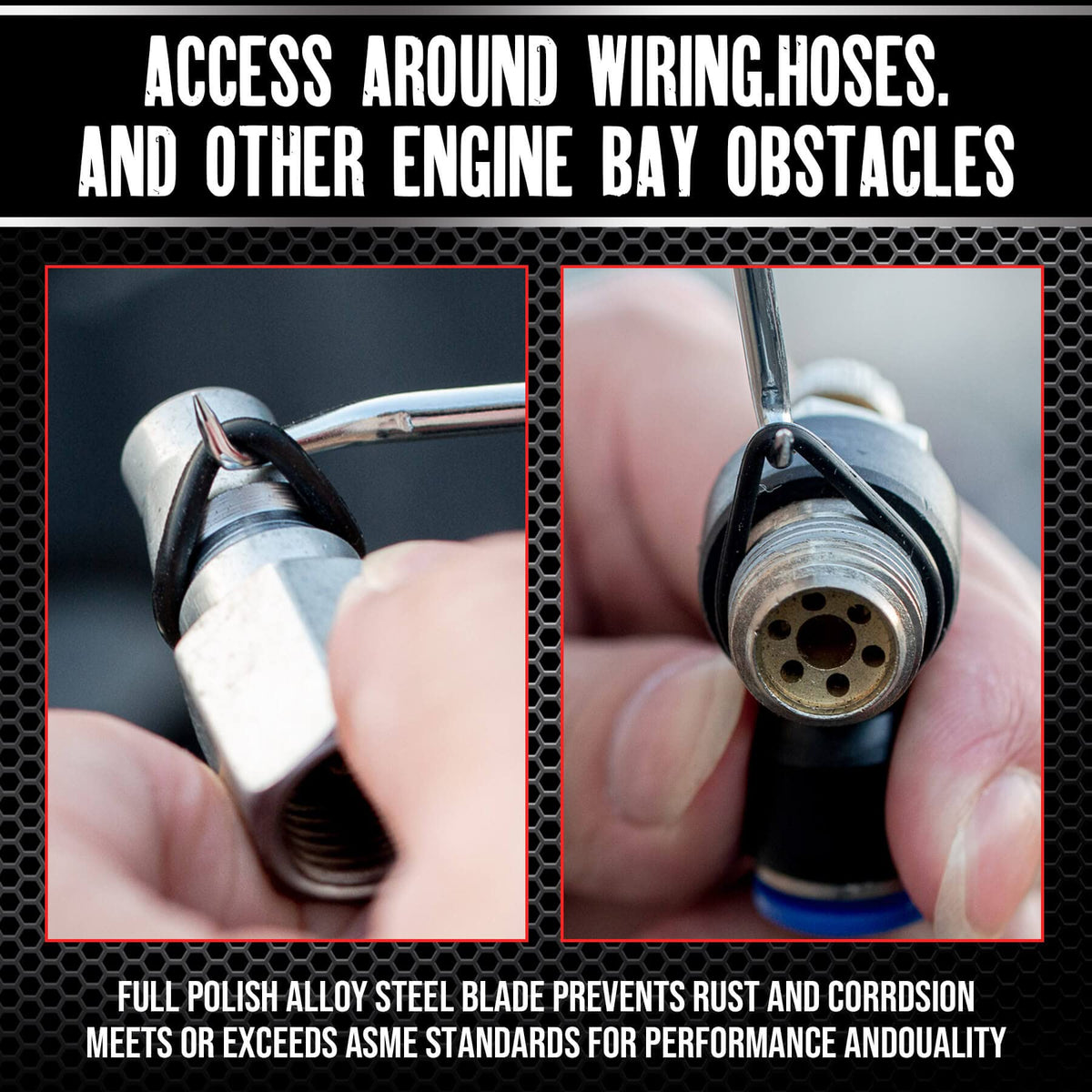 AMM overhead layout labeling each pick shape for easy identification on the job