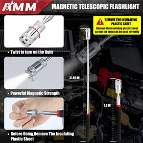 AMM telescoping tool fully extended to 30 inches for deep reach