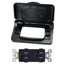 AMOMD side view of wiring terminals enabling quick push-in or screw connections