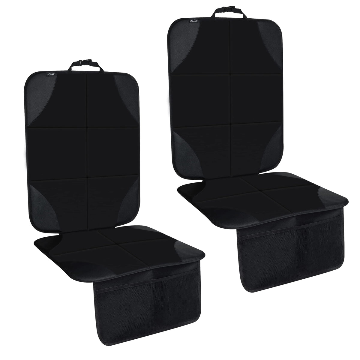 Amooca front packaging view showing two-pack protector and benefits