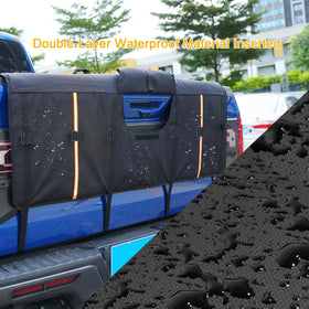 Amooca three tool bags open with tools organized for quick access