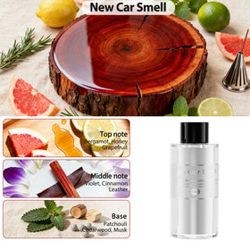 Amor Lyris close-up label highlighting natural plant extracts and alcohol-free