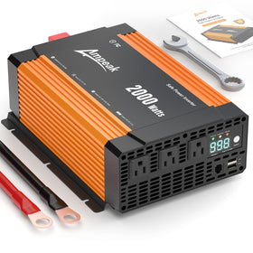Ampeak orange chassis and label visible for quick identification and rugged durability