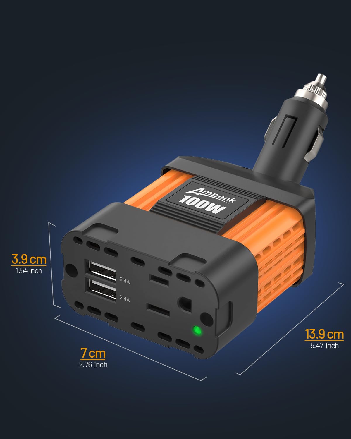 Ampeak powering devices during a road trip for reliable on-the-go charging