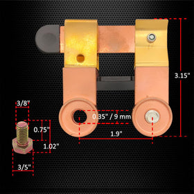 Ampper installed on a boat battery illustrating marine-ready corrosion resistance