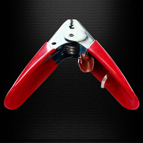 Ampper clamps beside ruler showing size and scale for fitting various terminals
