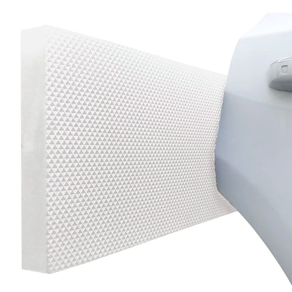 AMPULLA front packaging showing two white door protectors and benefits