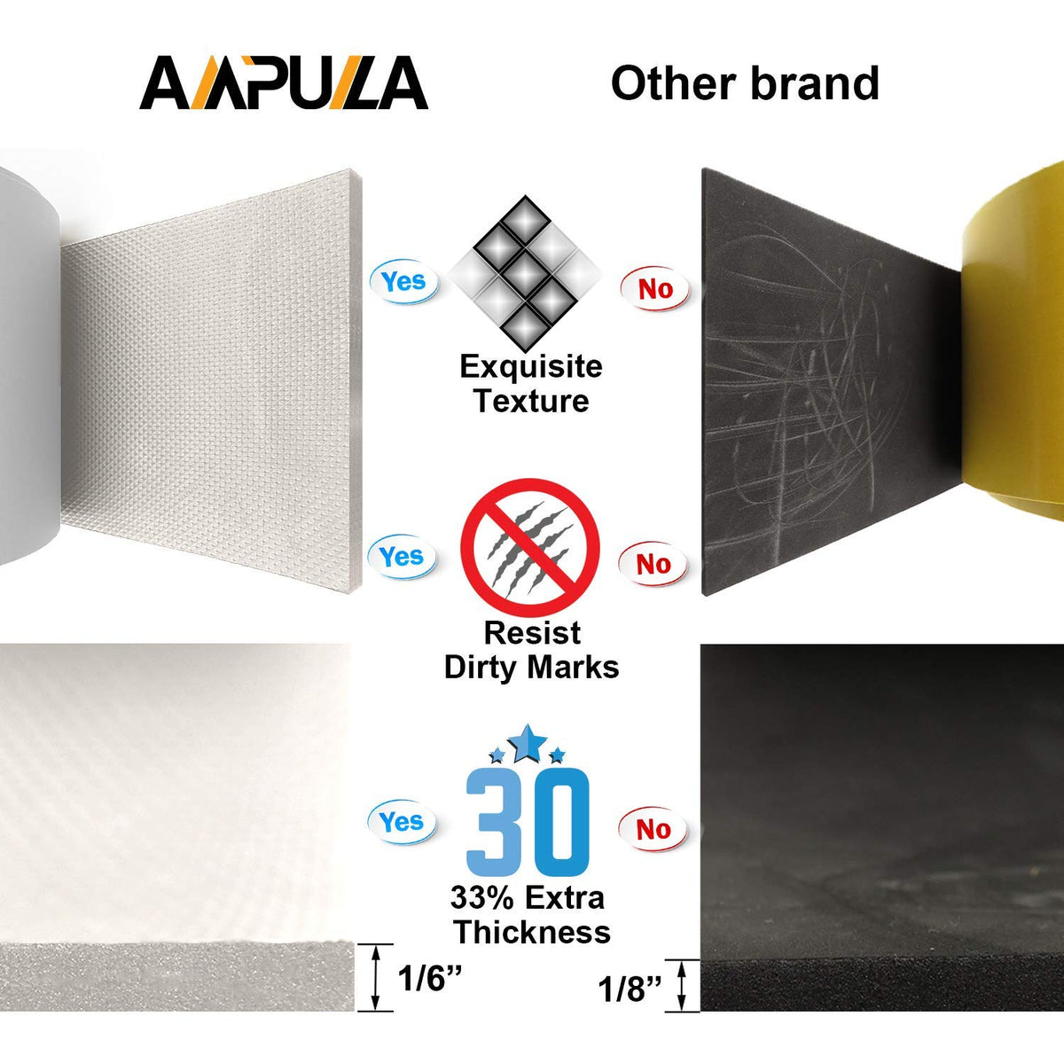 AMPULLA protector mounted protecting car door from wall contact benefit