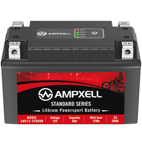 AMPXELL front angle view showing compact form and mounting ease