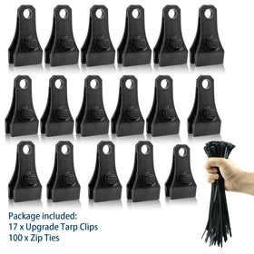 AMURS clip held in hand to show scale and quick installation benefit
