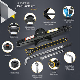 AMVIA adjustable lug wrench and ratchet crank offering better leverage during tire changes