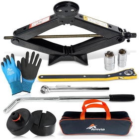 AMVIA jack kit front packaging showing full kit and benefit of easy identification