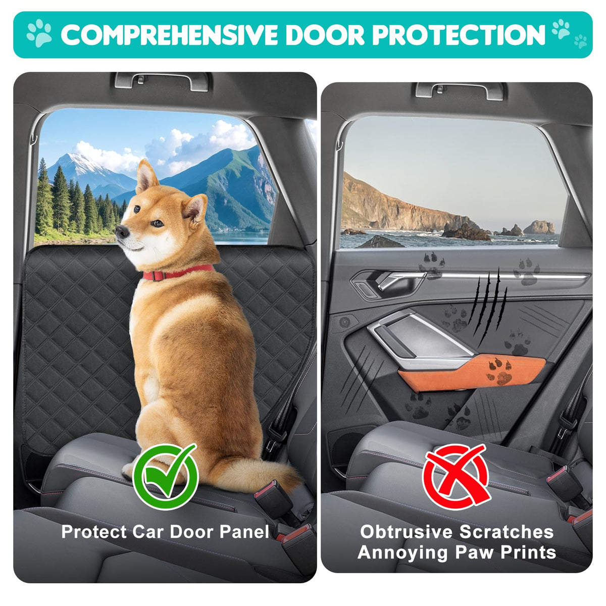ANA EGO window clips and hook-and-loop securing cover for stability