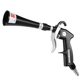 ANABIUP front view of tornado blow gun showing compact design and quick aim benefit