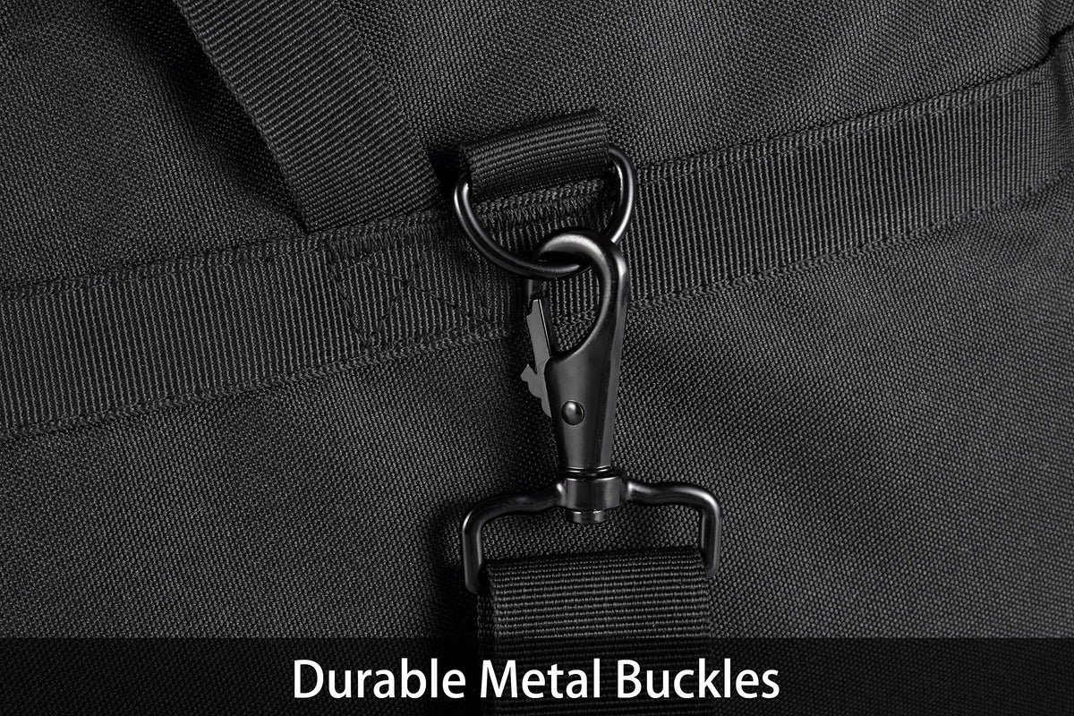 ANASES handles and shoulder strap detail showing convenient carry options