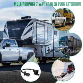 Anayguto installed on truck and trailer illustrating stable connected lighting