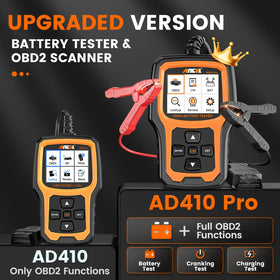 ANCEL AD410 PRO screen displaying live data to spot engine issues instantly