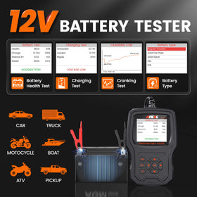 ANCEL AD530 PRO plugged into vehicle OBD-II port demonstrating instant engine code access and ease