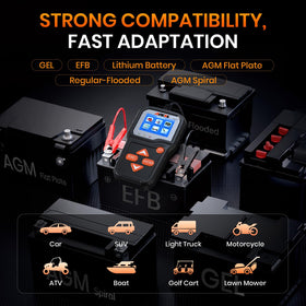 ANCEL BA301 side profile with spec label for easy reading of model details benefit