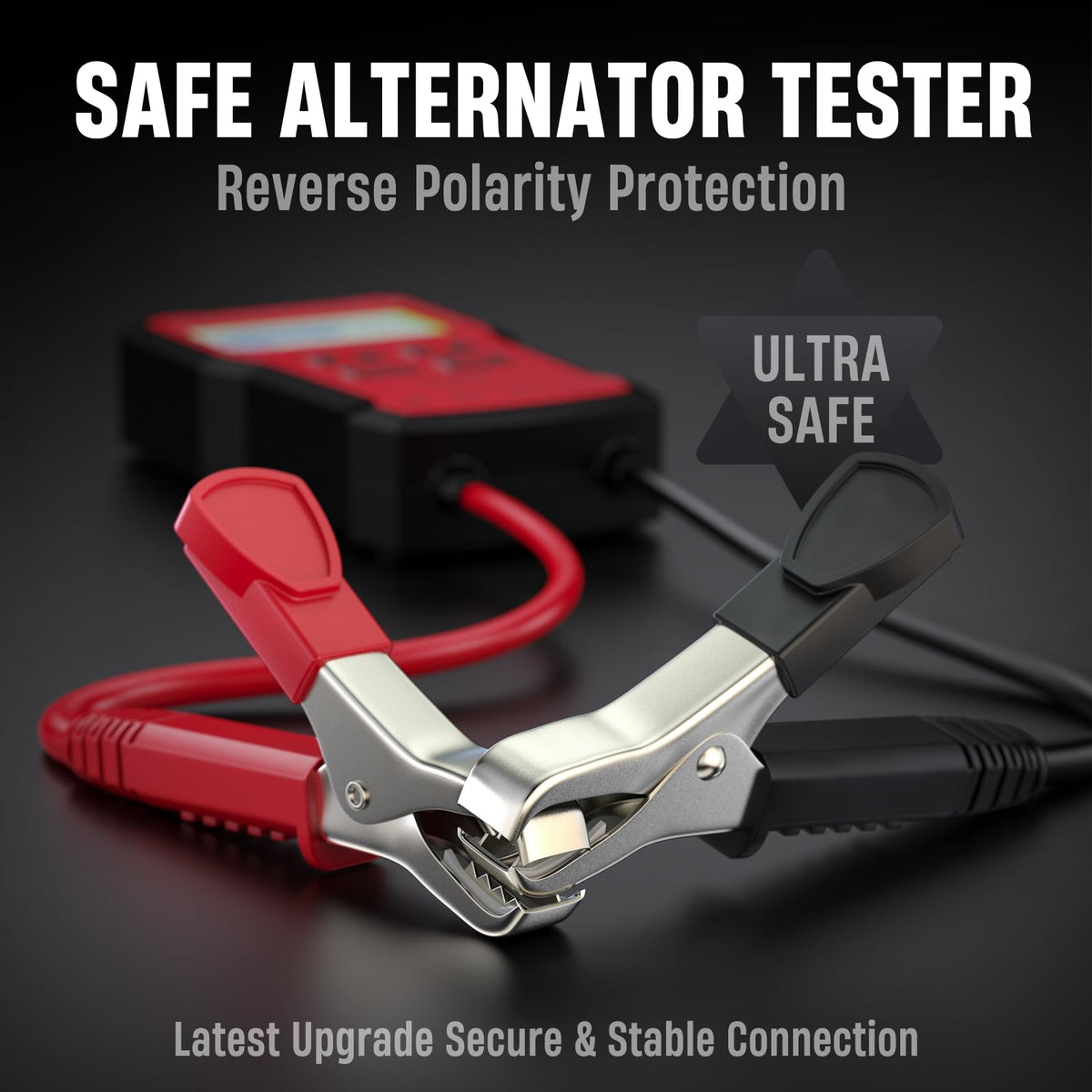 AVEL alternator ripple test shown on ANCEL BST100 to detect instability