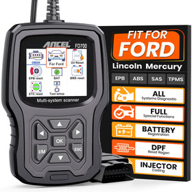 ANCEL FD700 front view showing controls and durable housing for reliable diagnostics
