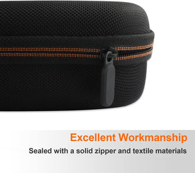 ANCEL interior with three compartments keeping scanner and cables organized