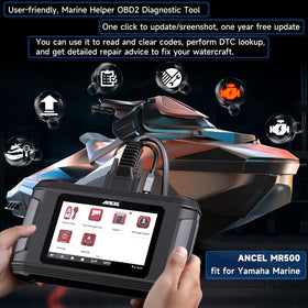 ANCEL MR500 performing an active test to verify component response quickly