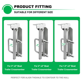 Andorm bunk board mounted with bracket for correct scale and positioning