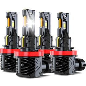 ANDWOGB front view of four-bulb kit highlighting plug-and-play convenience