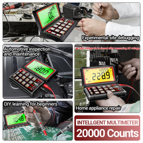 ANENG probe and lead kit displaying versatile connectors for tests