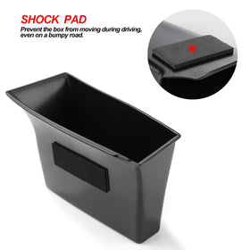 ANFOKAS installed in Mazda interior lifestyle view demonstrating tidy cabin benefit