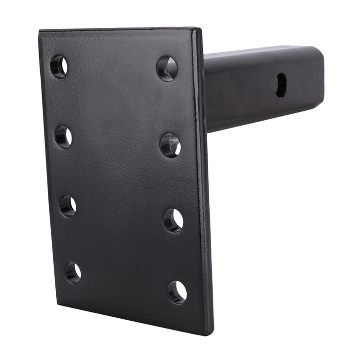 ANGCOSY front view showing 2" receiver fit and secure towing connection