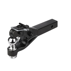 ANGCOSY front view of combo hitch showing heavy-duty build and versatility