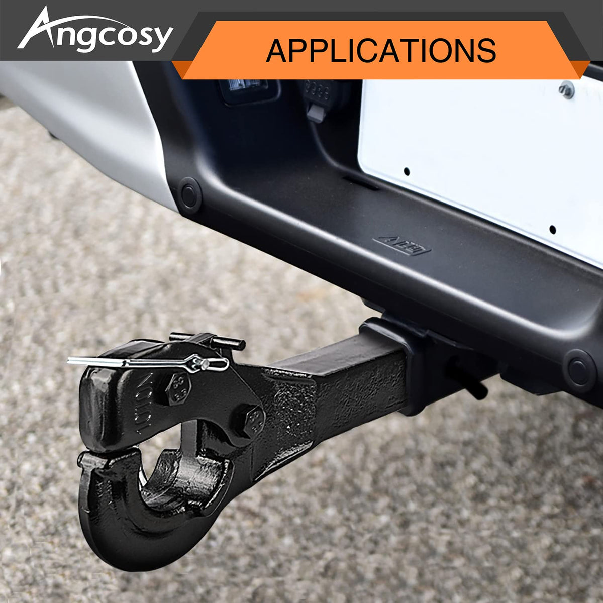 ANGCOSY in-use towing a trailer showing practical application and heavy-duty performance benefit