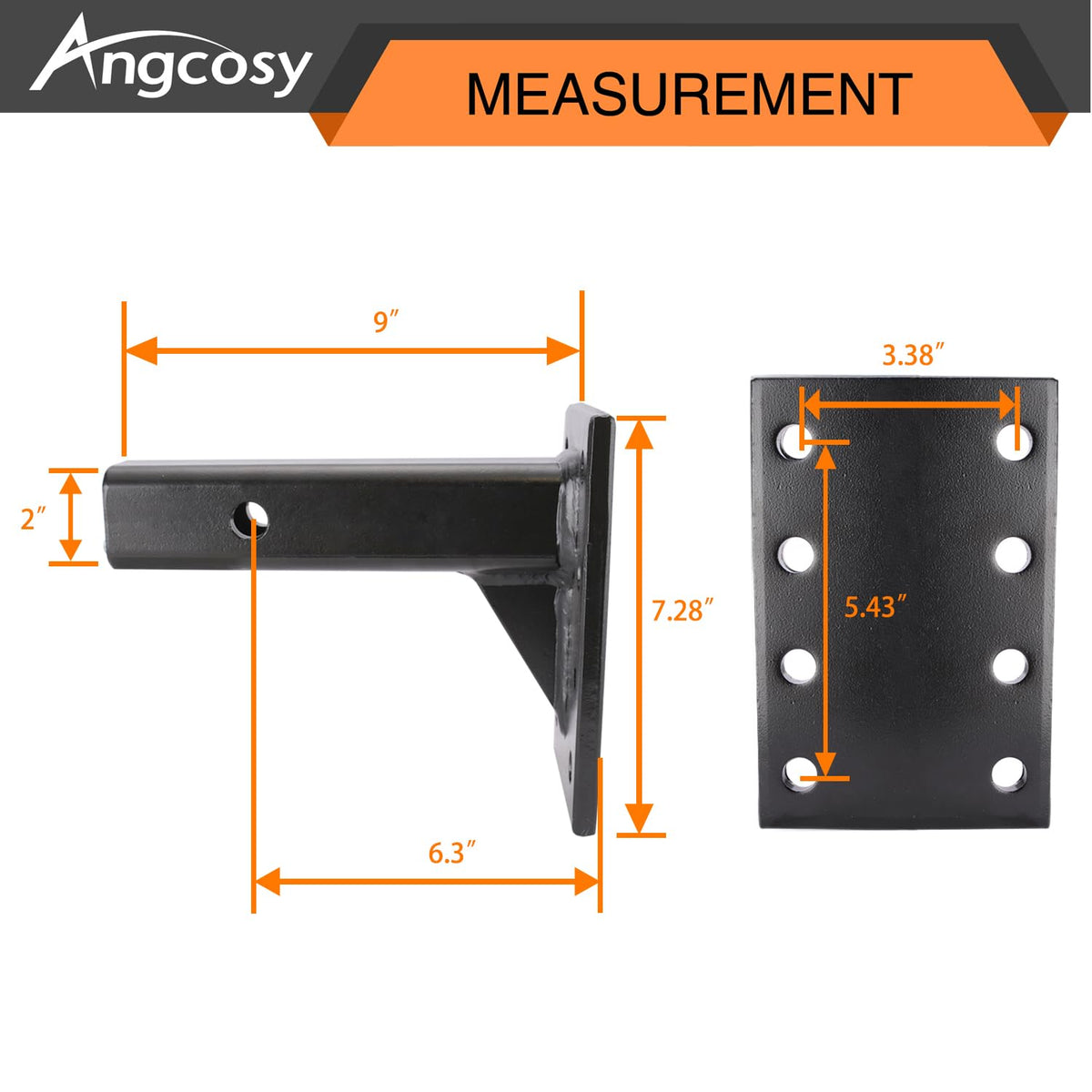ANGCOSY weld detail close-up illustrating durable construction and strength