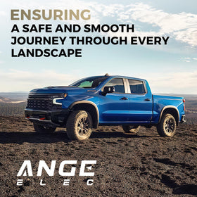 ANGE ELEC AG001 in truck interior near steering column illustrating user-friendly access