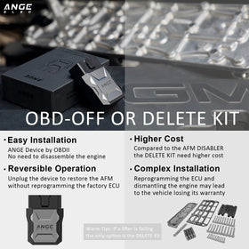 ANGE ELEC label close-up with model information for quick compatibility verification