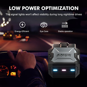 ANGE ELEC AG001 Pro in a garage near a Silverado illustrating everyday usability