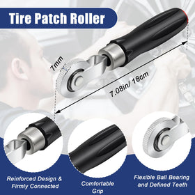 Anglekai plugs inserted into a tire demonstrating rapid roadside sealing and leakstop benefit
